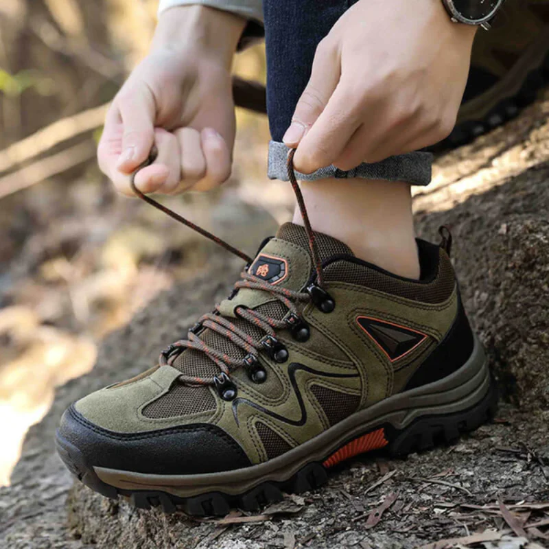 Herren Schnüren Wander Schuhe | Im Freien - Image 3