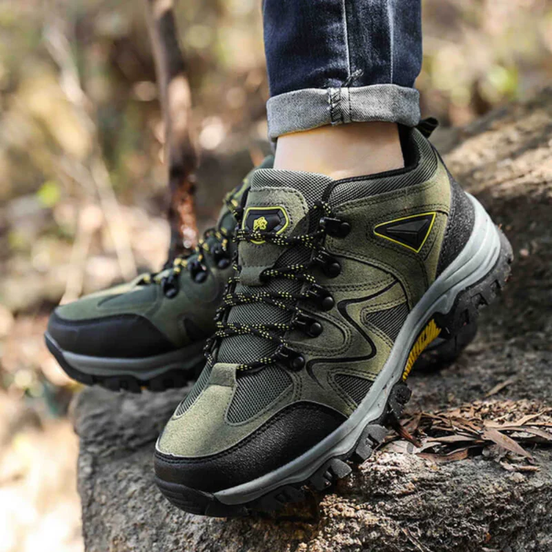 Herren Schnüren Wander Schuhe | Im Freien - Image 9