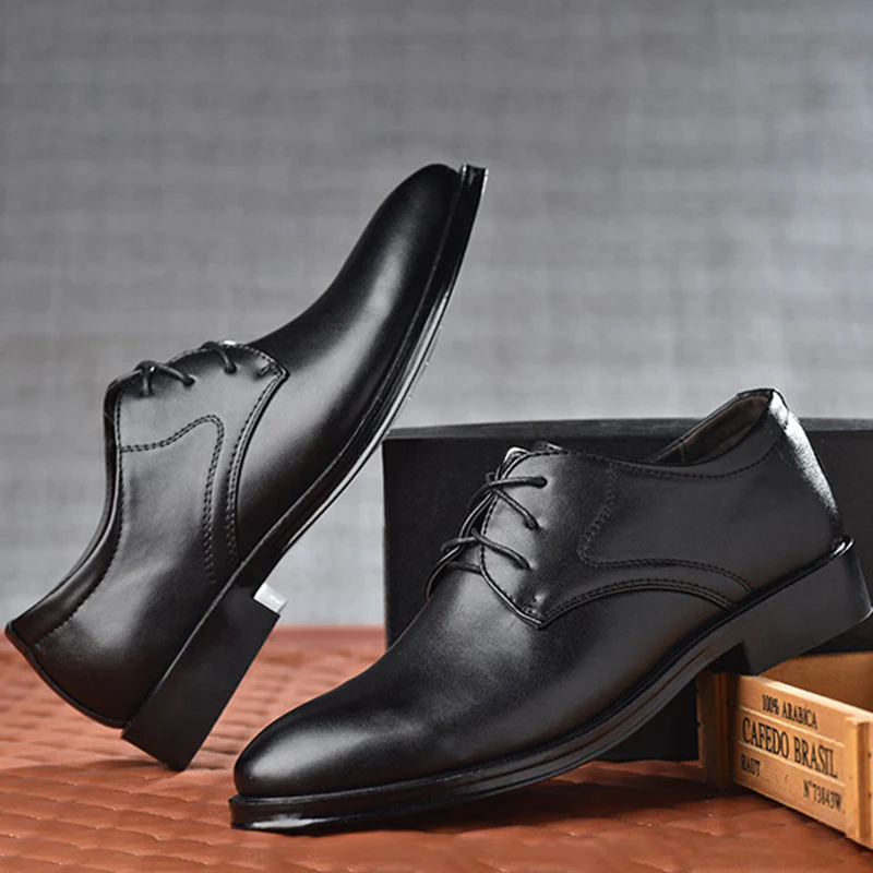 Herren Schnürschuhe | Geschlossene Form mit klarer Vorderpartie - Image 2