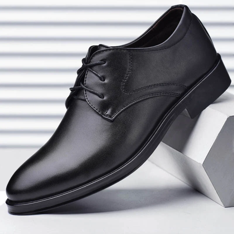 Herren Schnürschuhe | Geschlossene Form mit klarer Vorderpartie - Image 3