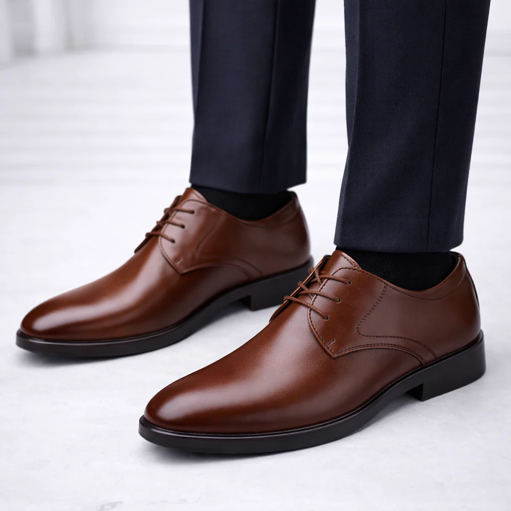 Herren Schnürschuhe | Geschlossene Form mit klarer Vorderpartie - Image 6