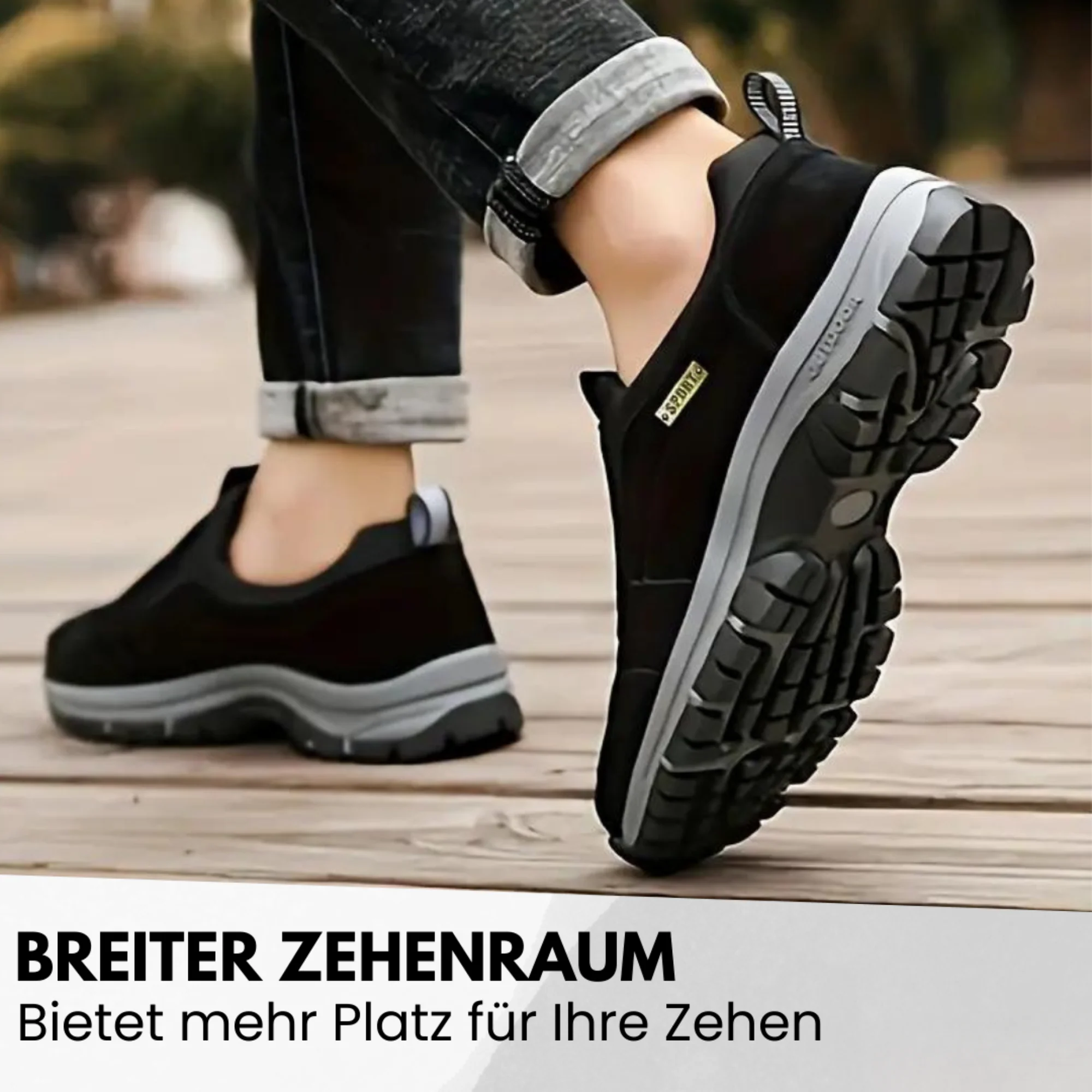 Herren-Schuh mit stabiler Laufsohle | Alltagstauglich - Image 12
