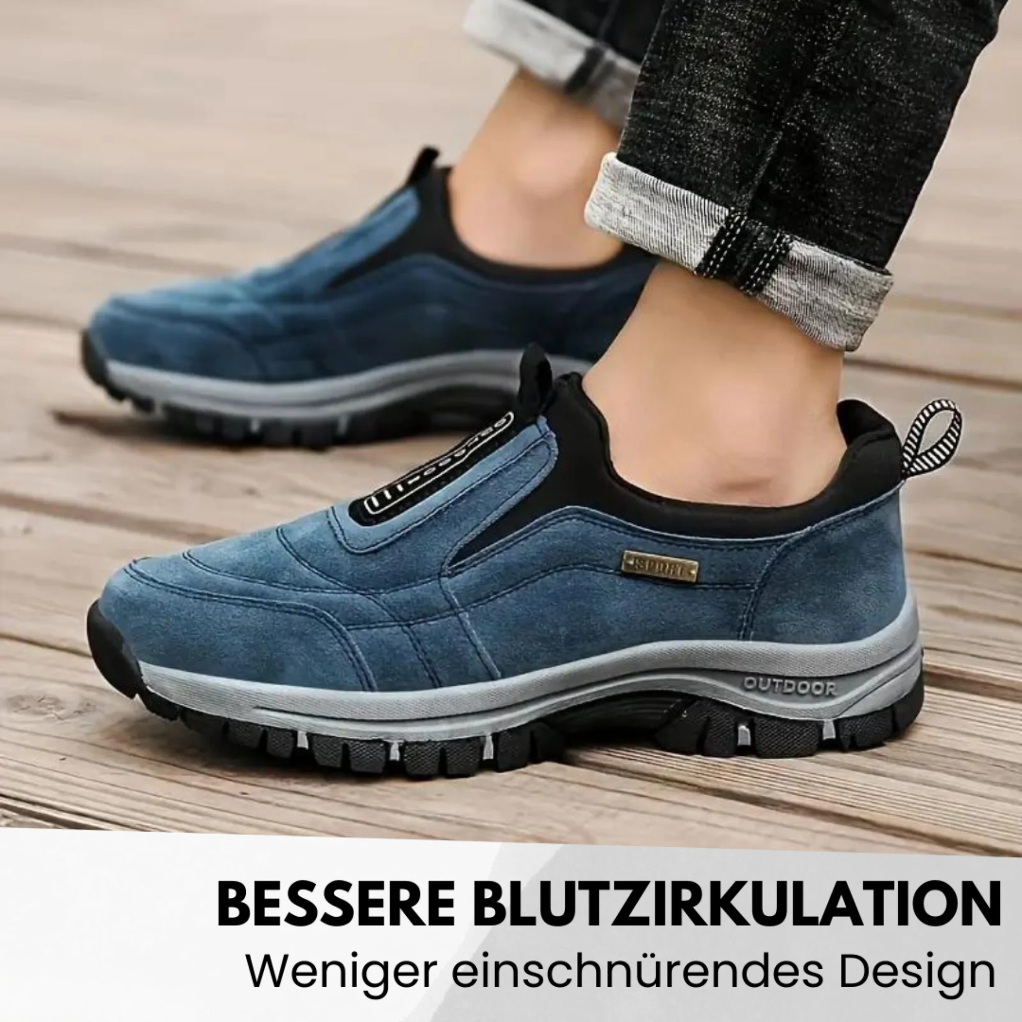 Herren-Schuh mit stabiler Laufsohle | Alltagstauglich - Image 13