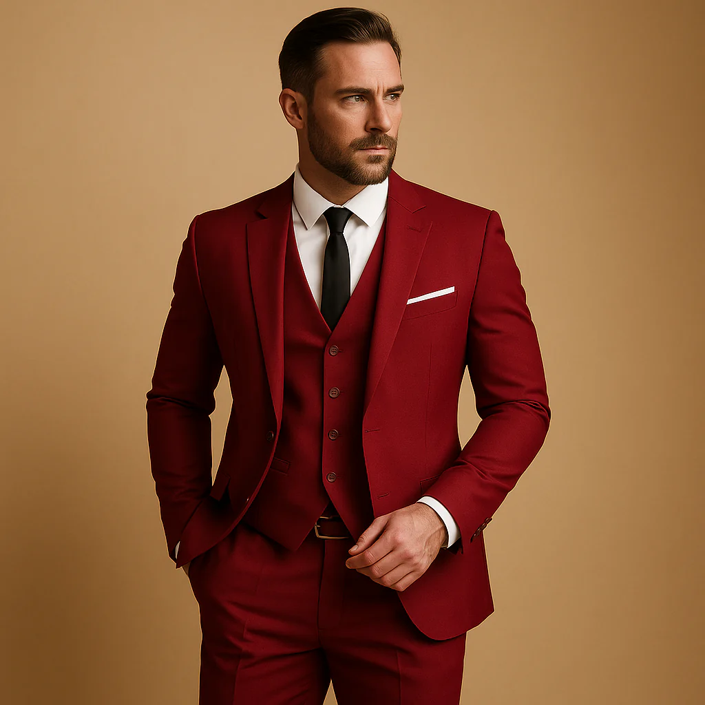 Herren-Set dreiteilig | Gerade Ausrichtung - Image 4