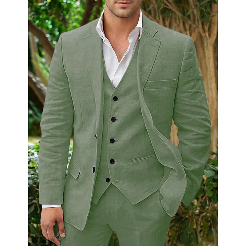Herren Set | Dreiteilig mit Blazer, Weste und Hose - Image 7