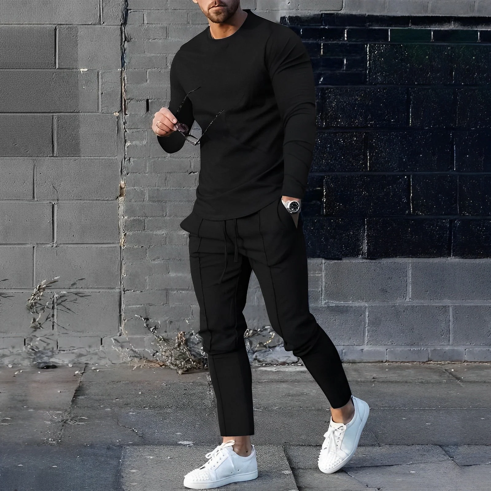 Herren Set | zweiteiliges Outfit mit Oberteil und Unterteil