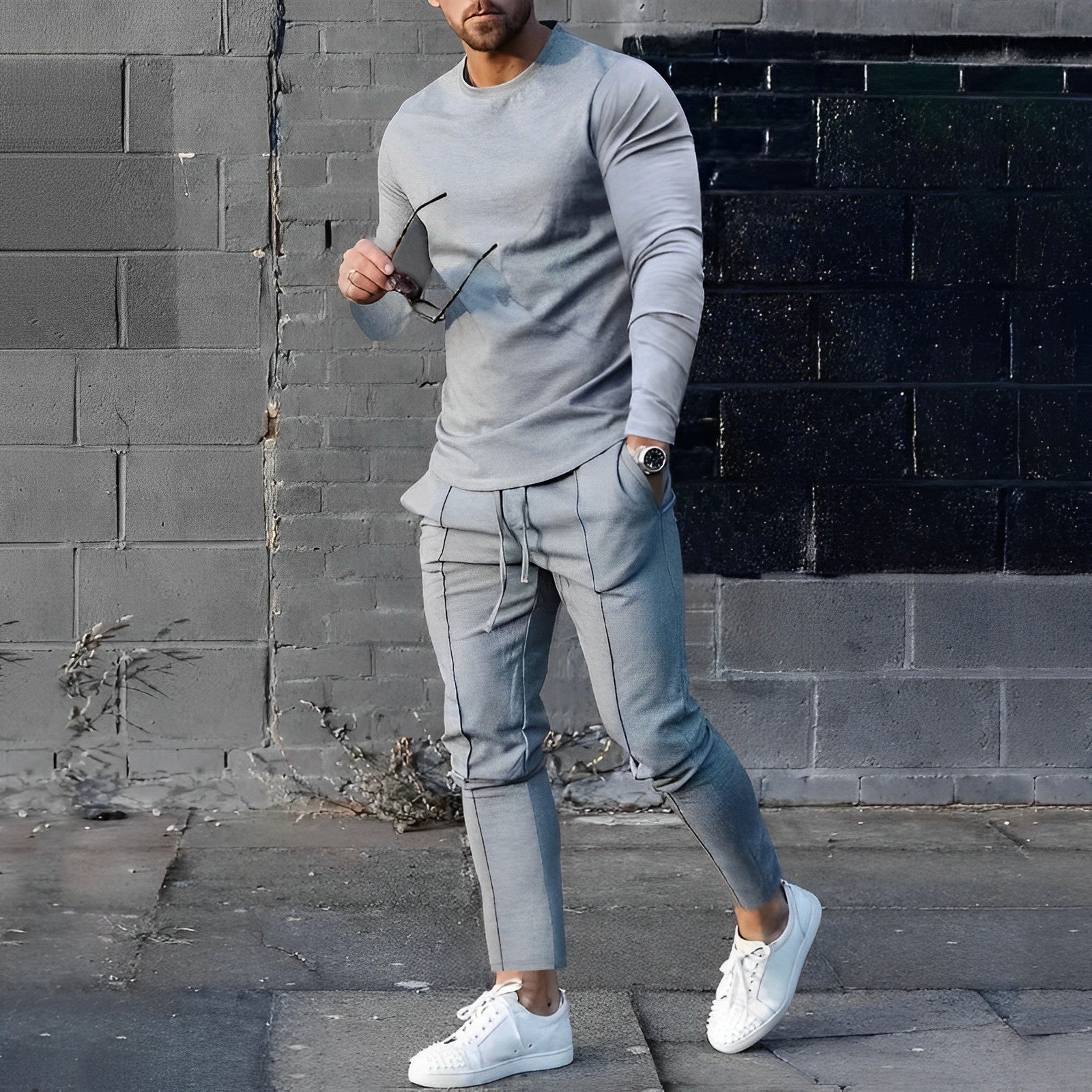 Herren Set | zweiteiliges Outfit mit Oberteil und Unterteil - Image 2