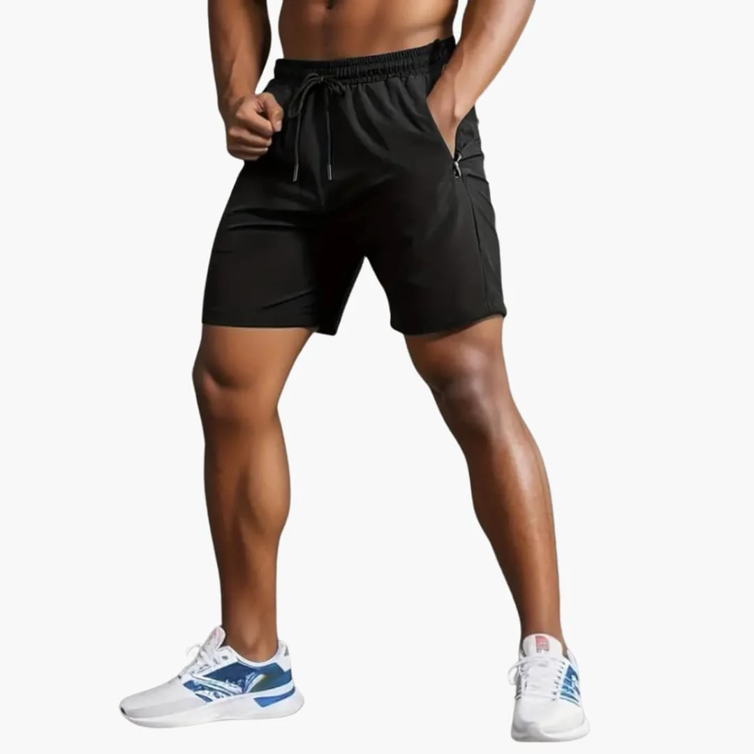 Herren Shorts aus Nylon mit Reißverschlusstaschen für den Sommer - Image 2