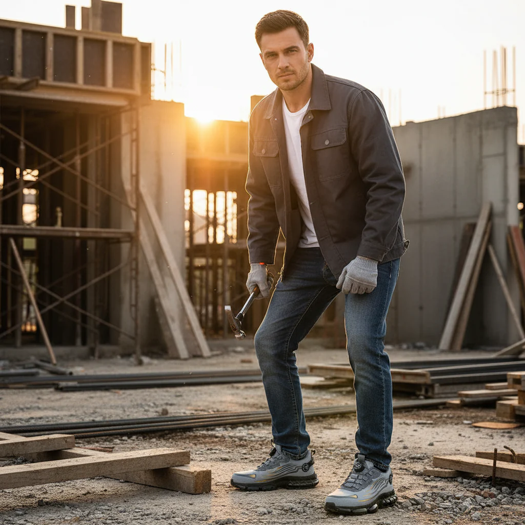 Herren Sicherheitsschuhe mit Zehenschutz | Robust - Image 3