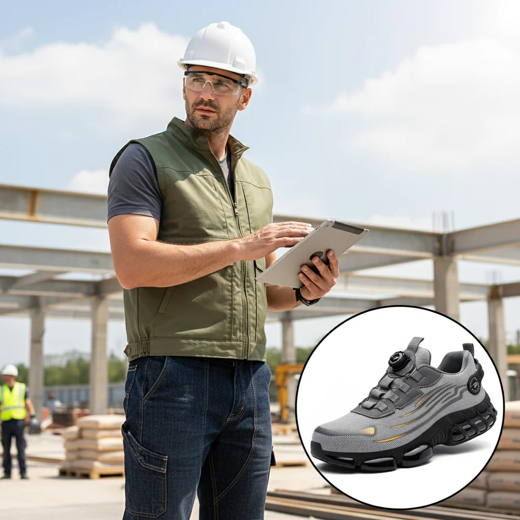 Herren Sicherheitsschuhe mit Zehenschutz | Robust - Image 5