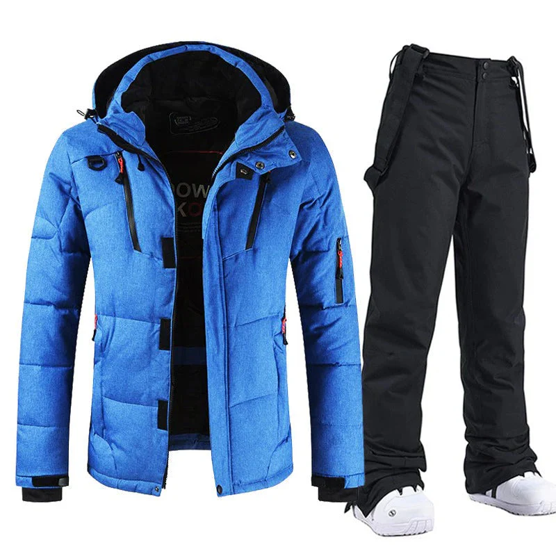 Herren Skianzug | Zweiteilige Ausführung Jacke Latzhose - Image 9
