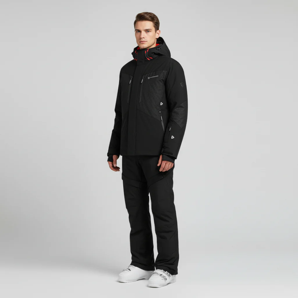 Herren Skiset | Funktionale Jacke und Hose mit geschlossene Winterform - Image 2