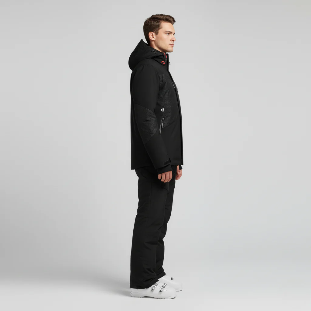 Herren Skiset | Funktionale Jacke und Hose mit geschlossene Winterform - Image 3
