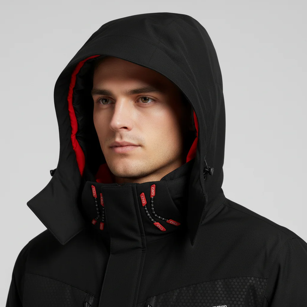 Herren Skiset | Funktionale Jacke und Hose mit geschlossene Winterform - Image 4