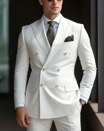 Herren Slim Fit Hochzeitsgast Anzug | Zweiteiler - Image 4