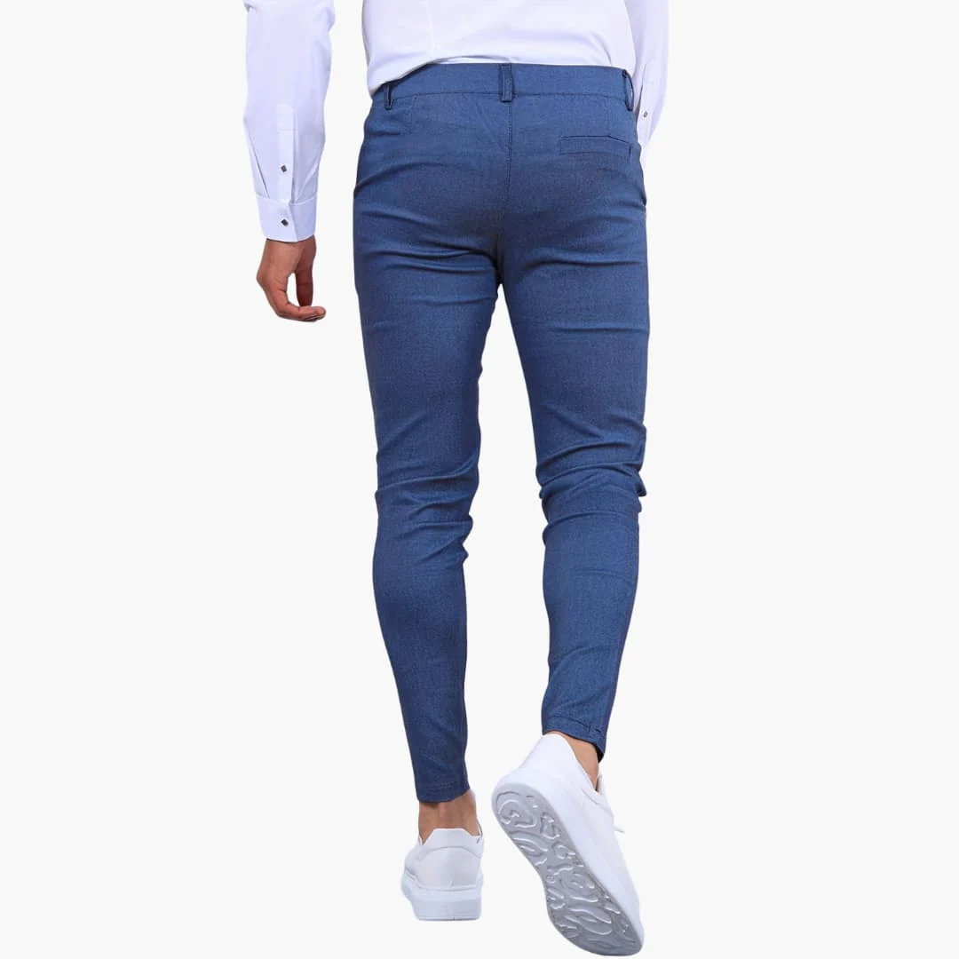 Herren Slim Fit Hose in Knöchellänge mit Taschen - Image 4