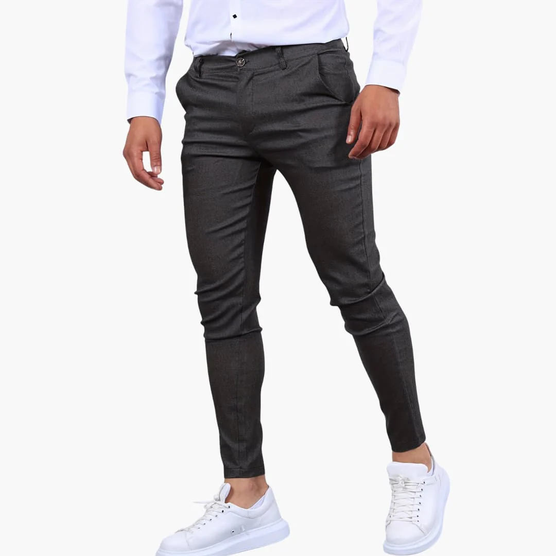 Herren Slim Fit Hose in Knöchellänge mit Taschen - Image 7