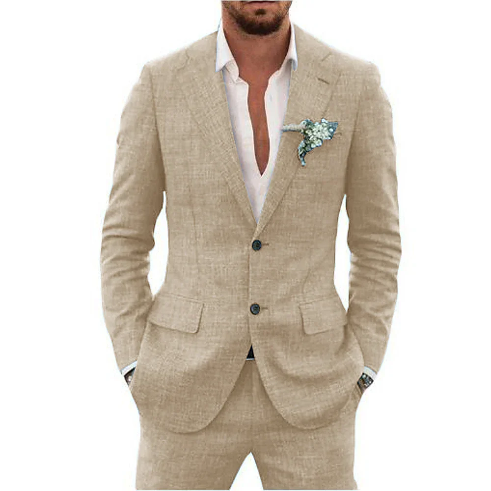 Herren Sommer 2-Teiler Hochzeitsgast Anzug | Leicht - Image 7