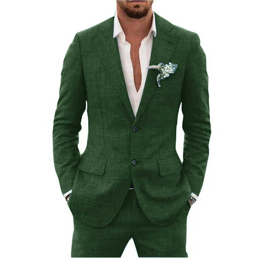 Herren Sommer 2-Teiler Hochzeitsgast Anzug | Leicht - Image 9