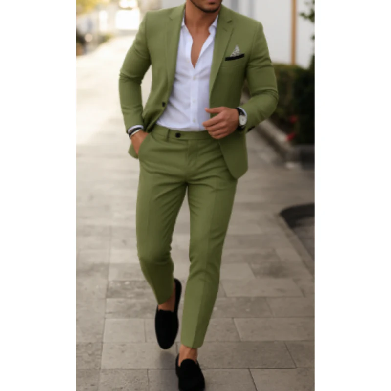 Herren Sommer 2-Teiliger Hochzeitsgast Anzug | Blazer und Hose - Image 11