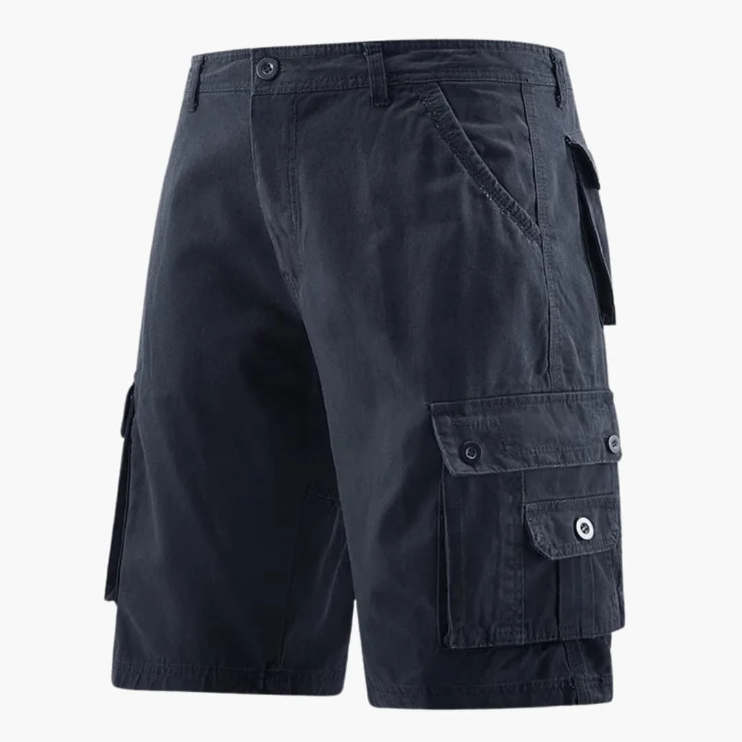 Herren Sommer Cargo-Shorts mit elastischem Bund und Taschen - Image 5