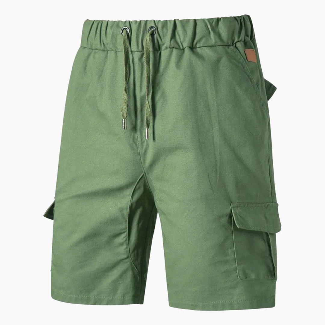 Herren Sommer Cargo Shorts mit Taschen und Kordelzug - Image 2