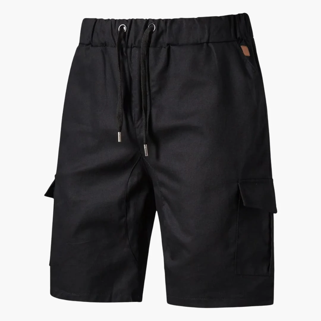 Herren Sommer Cargo Shorts mit Taschen und Kordelzug - Image 9