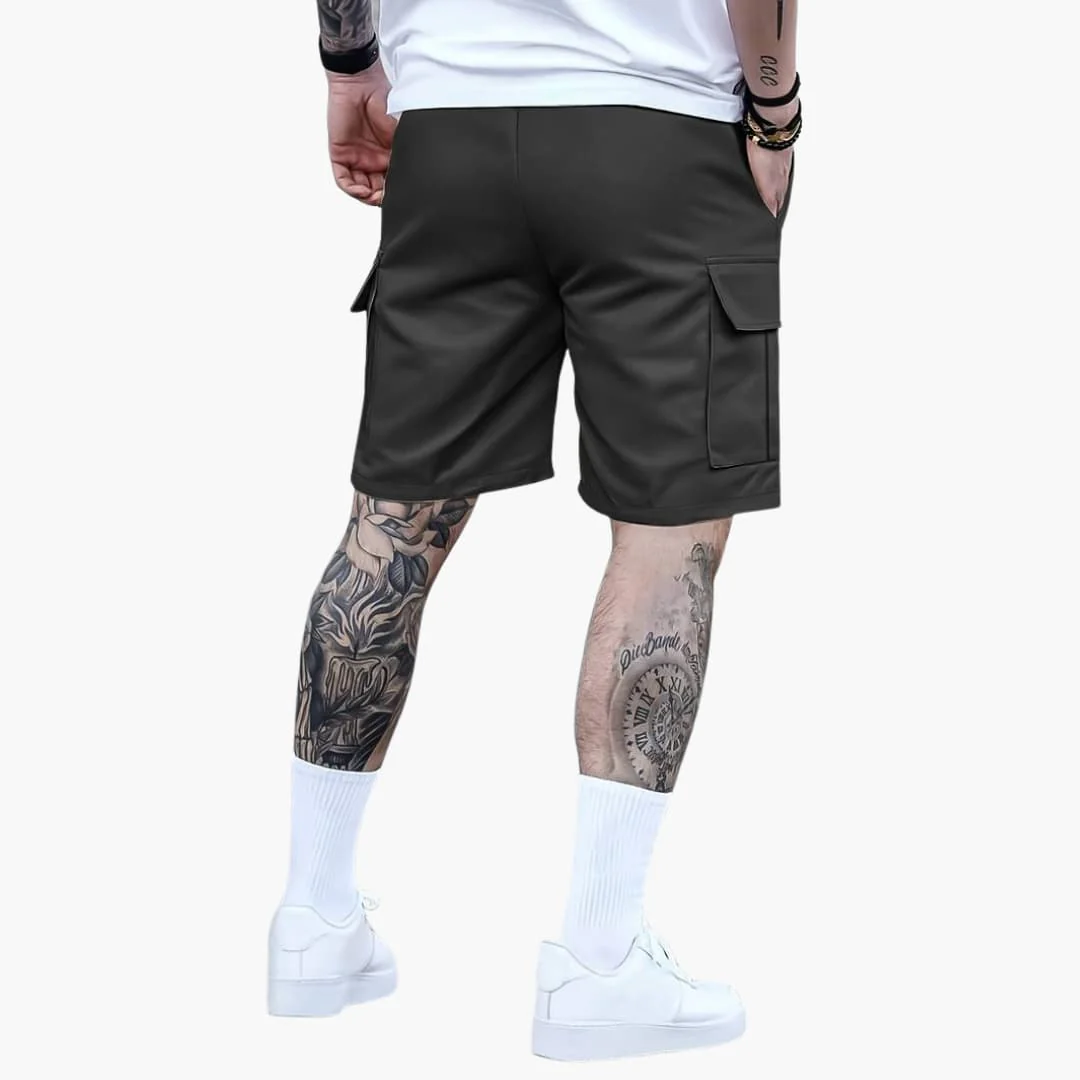 Herren Sommer Cargo Shorts mit Taschen und Kordelzugbund - Image 10