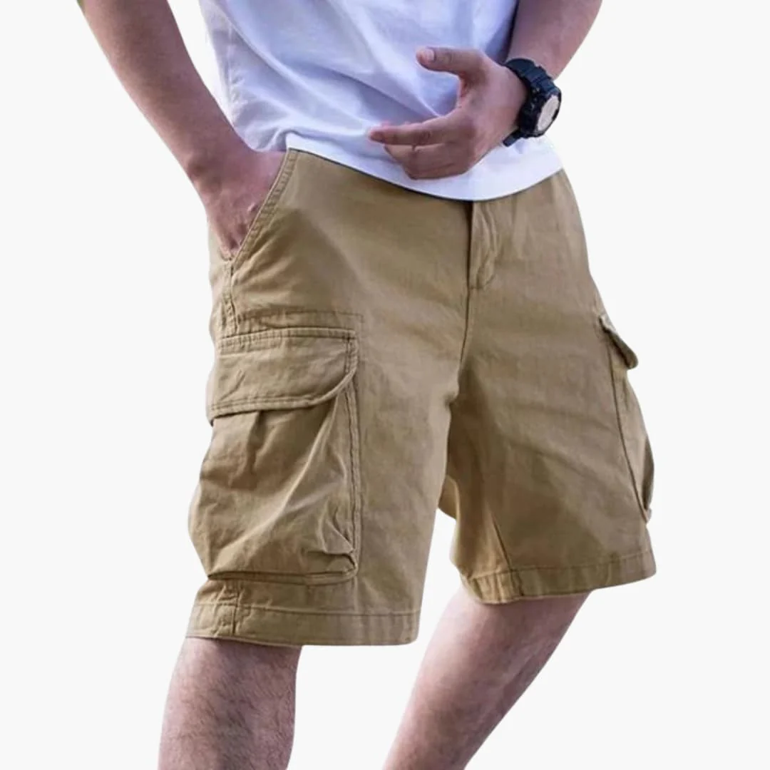 Herren Sommer Cargo Shorts mit Taschen und Reißverschlussverschluss - Image 4