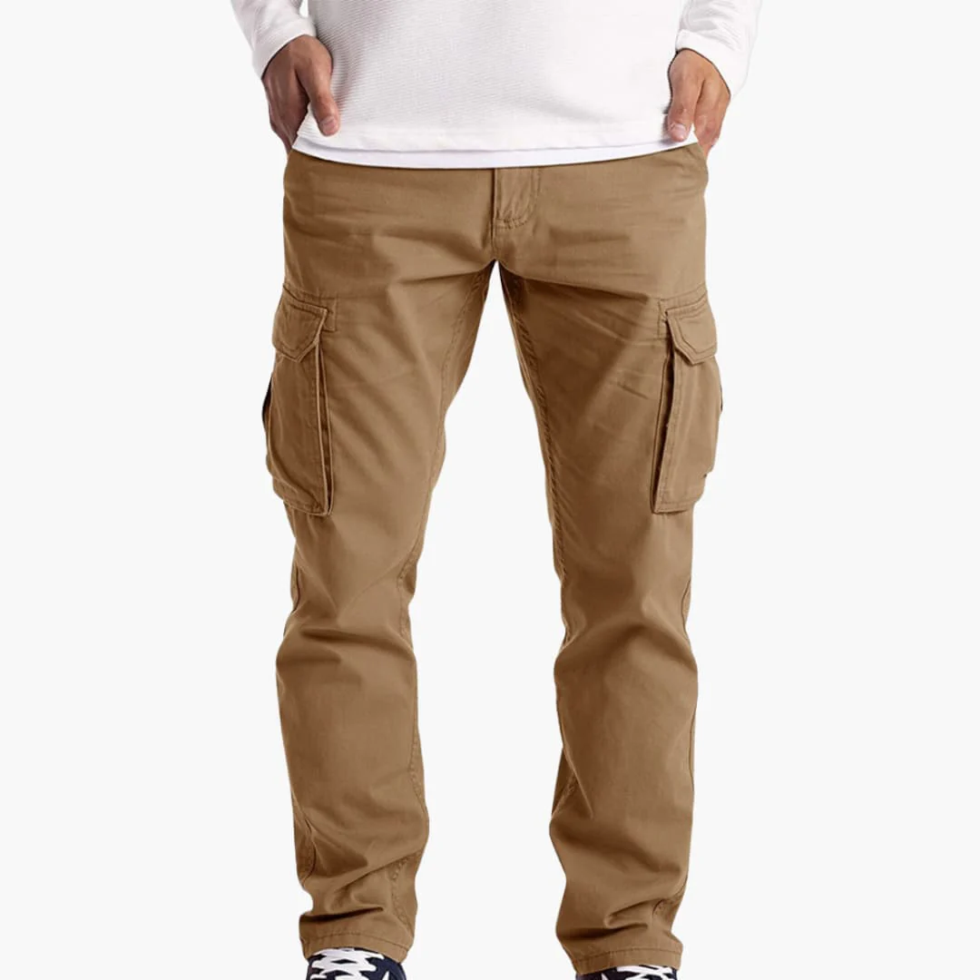 Herren Sommer Cargohose mit Taschen und verstellbarem Bund - Image 5