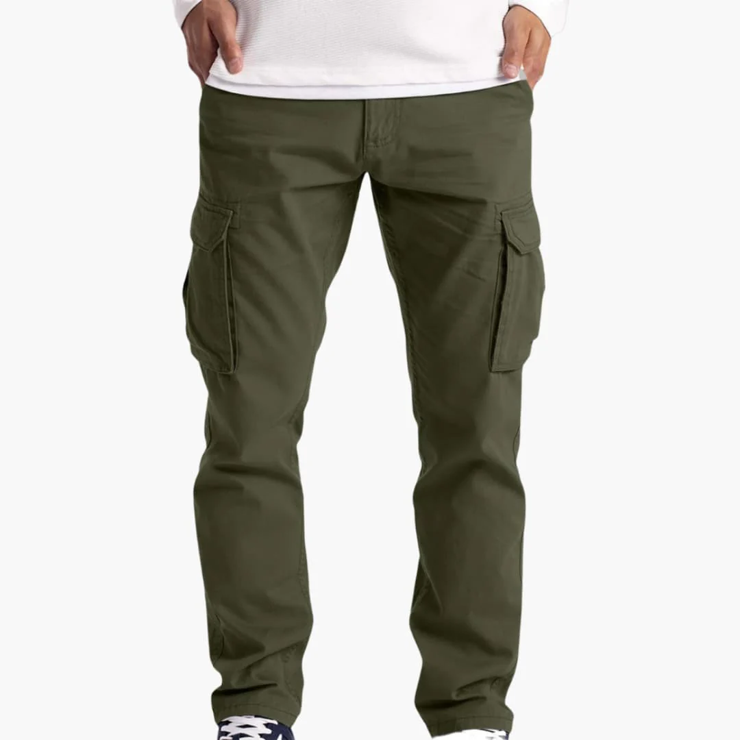 Herren Sommer Cargohose mit Taschen und verstellbarem Bund - Image 7