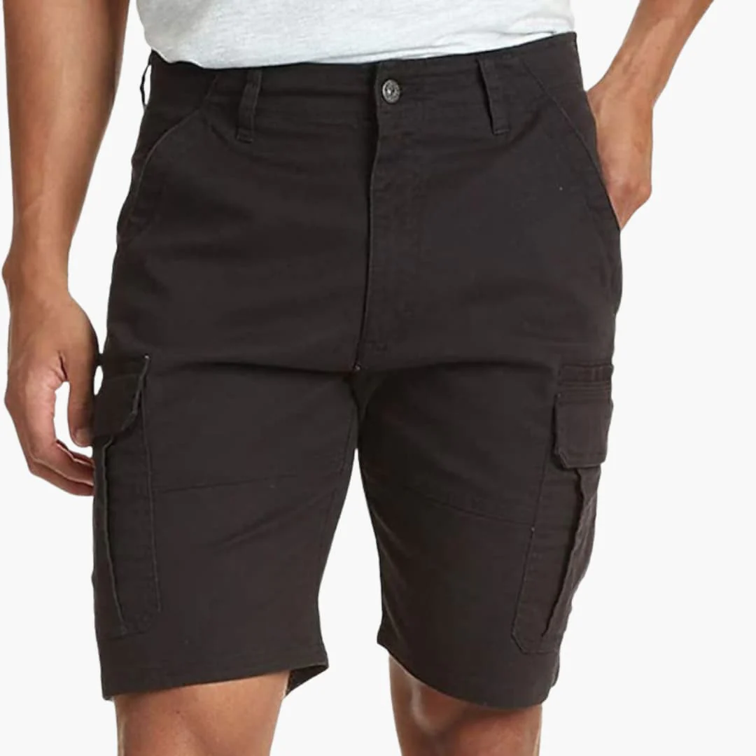 Herren Sommer Cargoshorts mit Klappentaschen und Reißverschluss - Image 3