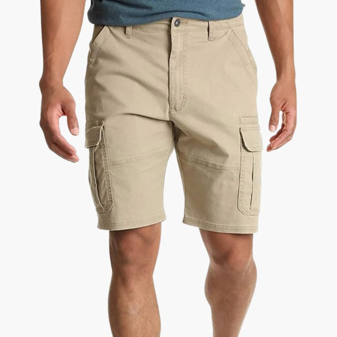 Herren Sommer Cargoshorts mit Klappentaschen und Reißverschluss - Image 7