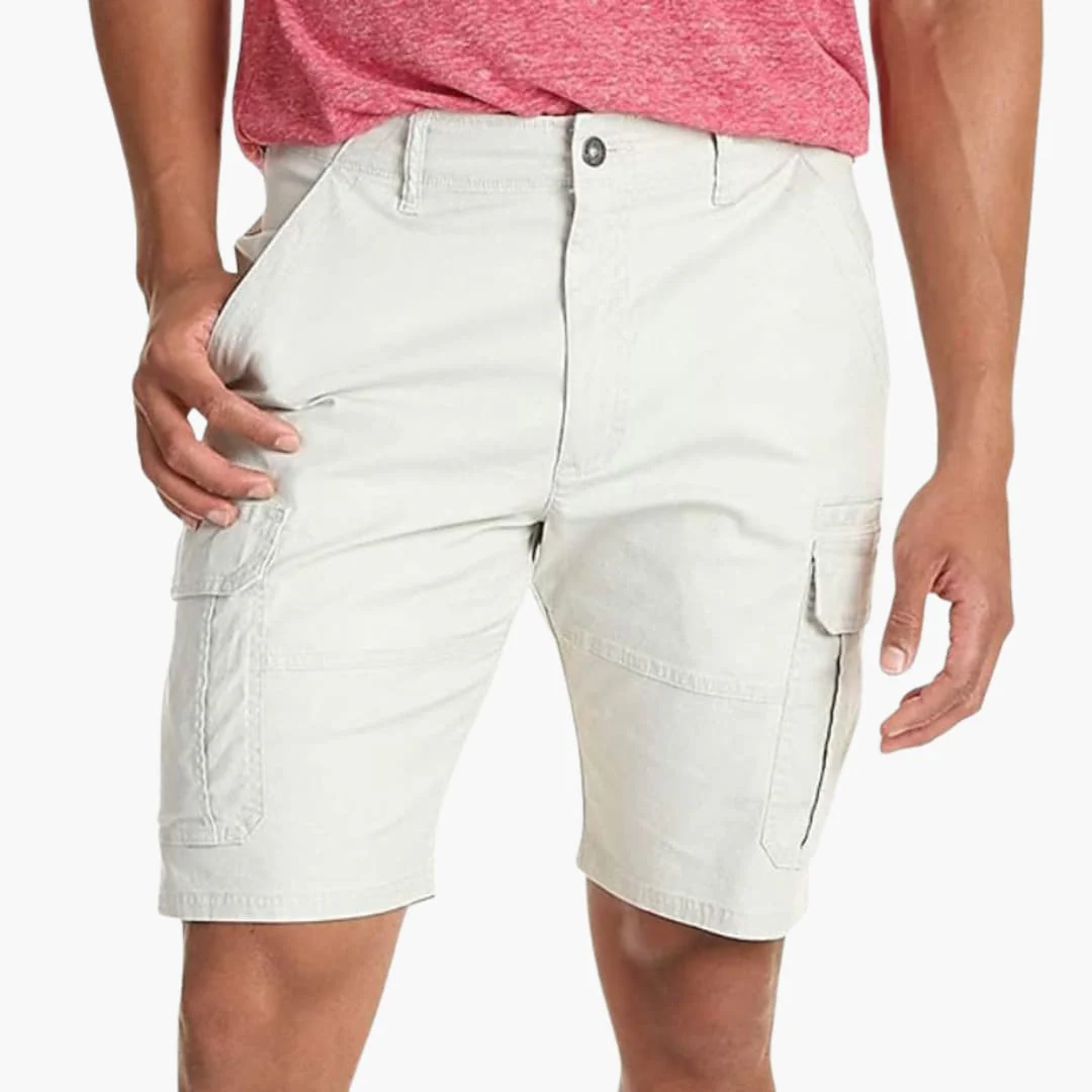 Herren Sommer Cargoshorts mit Klappentaschen und Reißverschluss - Image 8