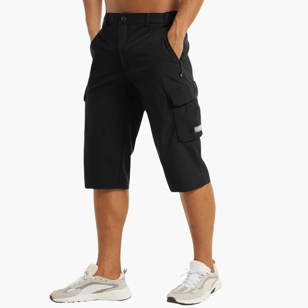 Herren Sommer Cargoshorts mit Stretchstoff und Reißverschlusstaschen - Image 10