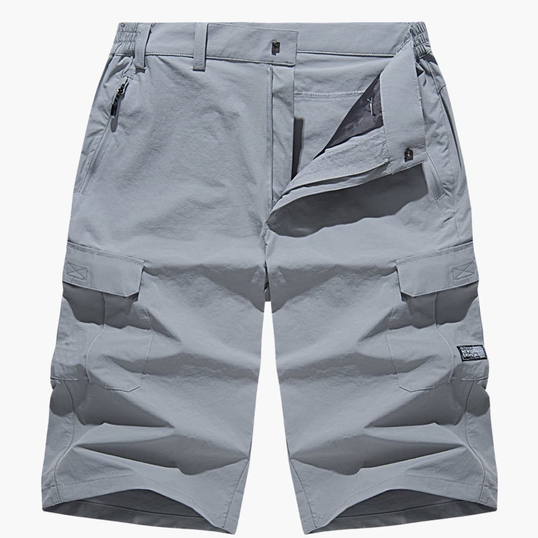 Herren Sommer Cargoshorts mit Stretchstoff und Reißverschlusstaschen - Image 13