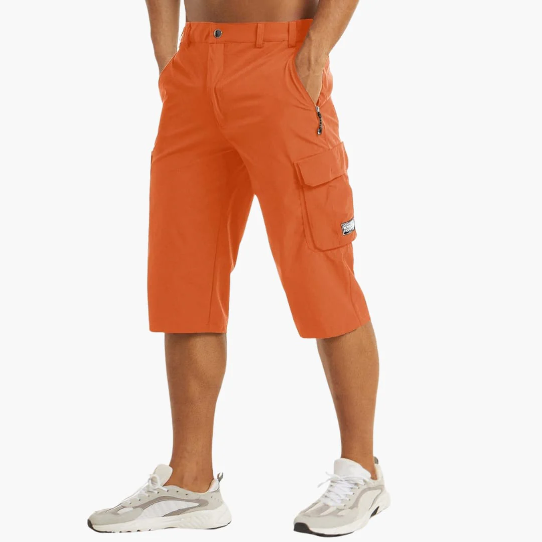 Herren Sommer Cargoshorts mit Stretchstoff und Reißverschlusstaschen - Image 14