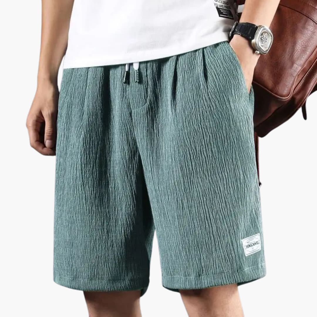 Herren Sommer Shorts mit Kordelzug und knielangem Schnitt - Image 3