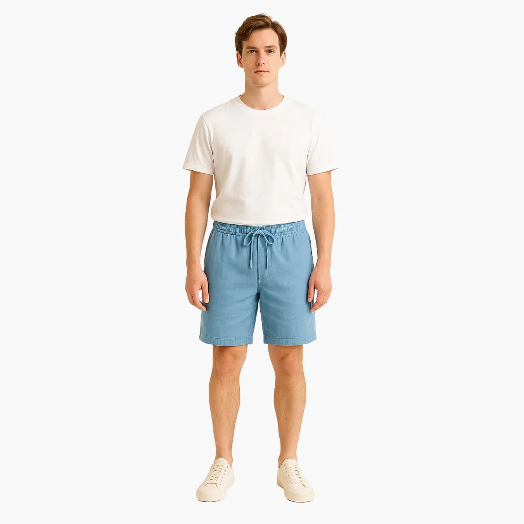 Herren Sommer Shorts mit Kordelzug und Seitentaschen - Image 10