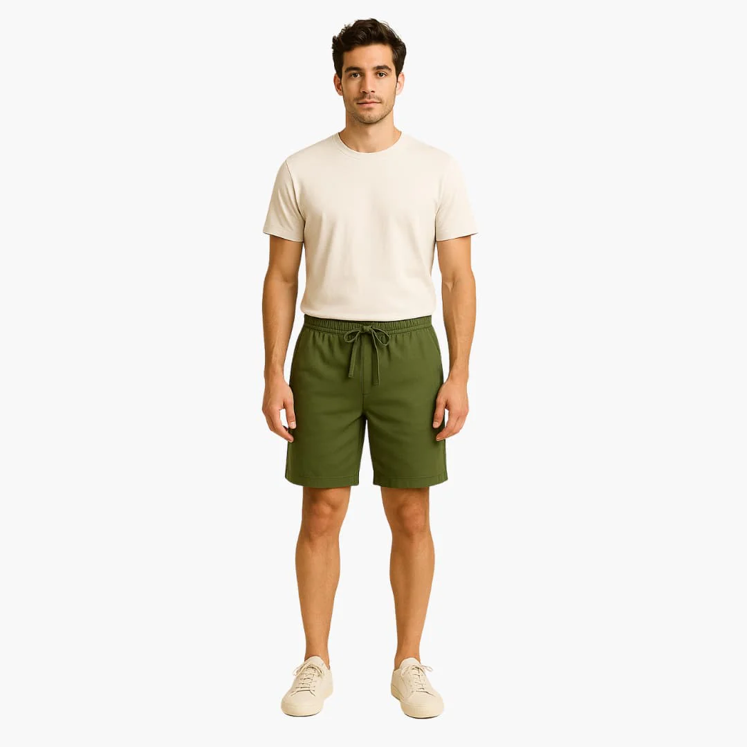 Herren Sommer Shorts mit Kordelzug und Seitentaschen - Image 7