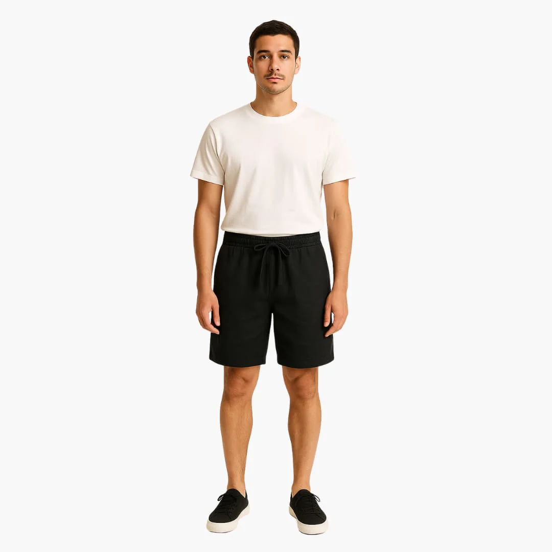 Herren Sommer Shorts mit Kordelzug und Seitentaschen - Image 9