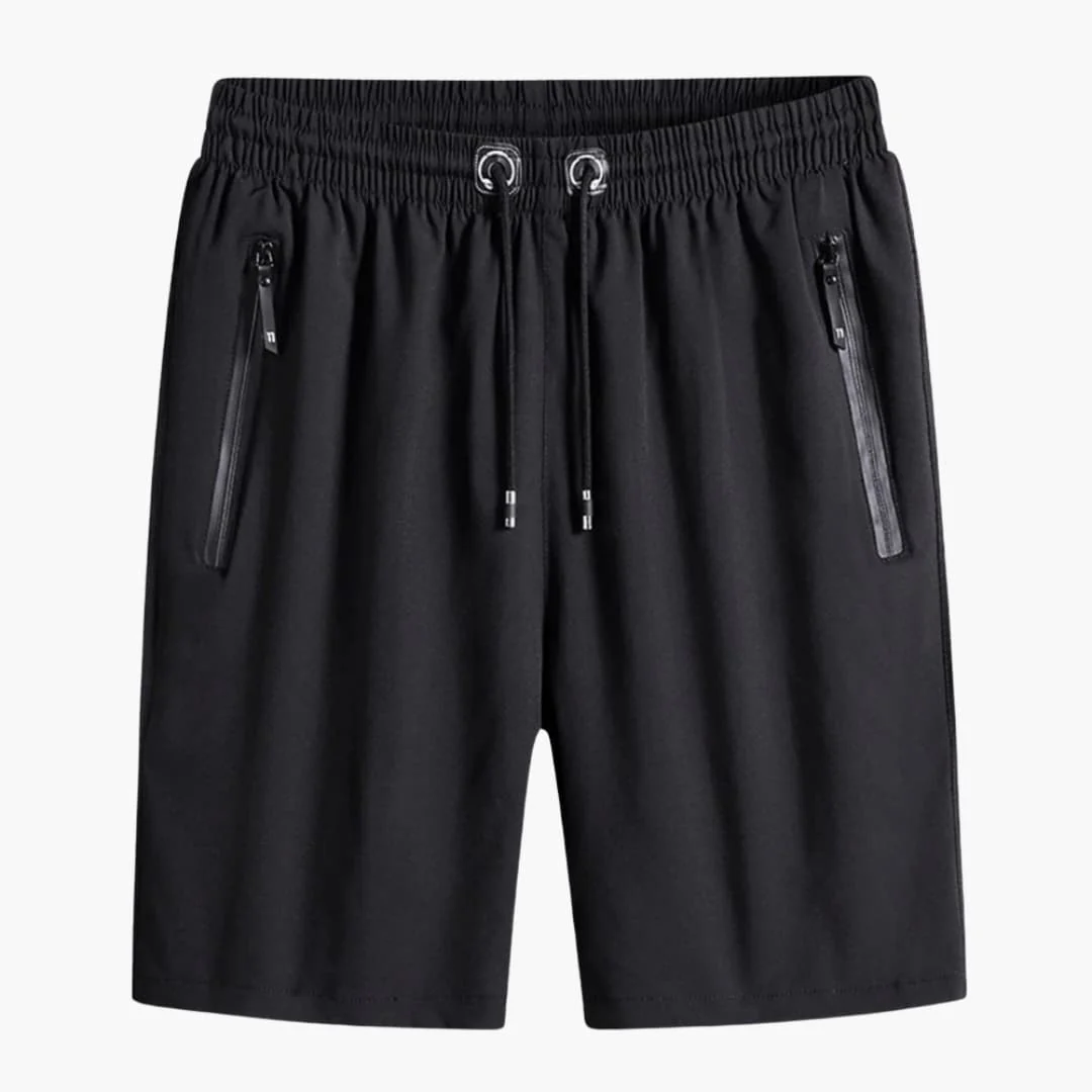 Herren Sommer Shorts mit Reißverschlusstaschen und Kordelzugbund - Image 5