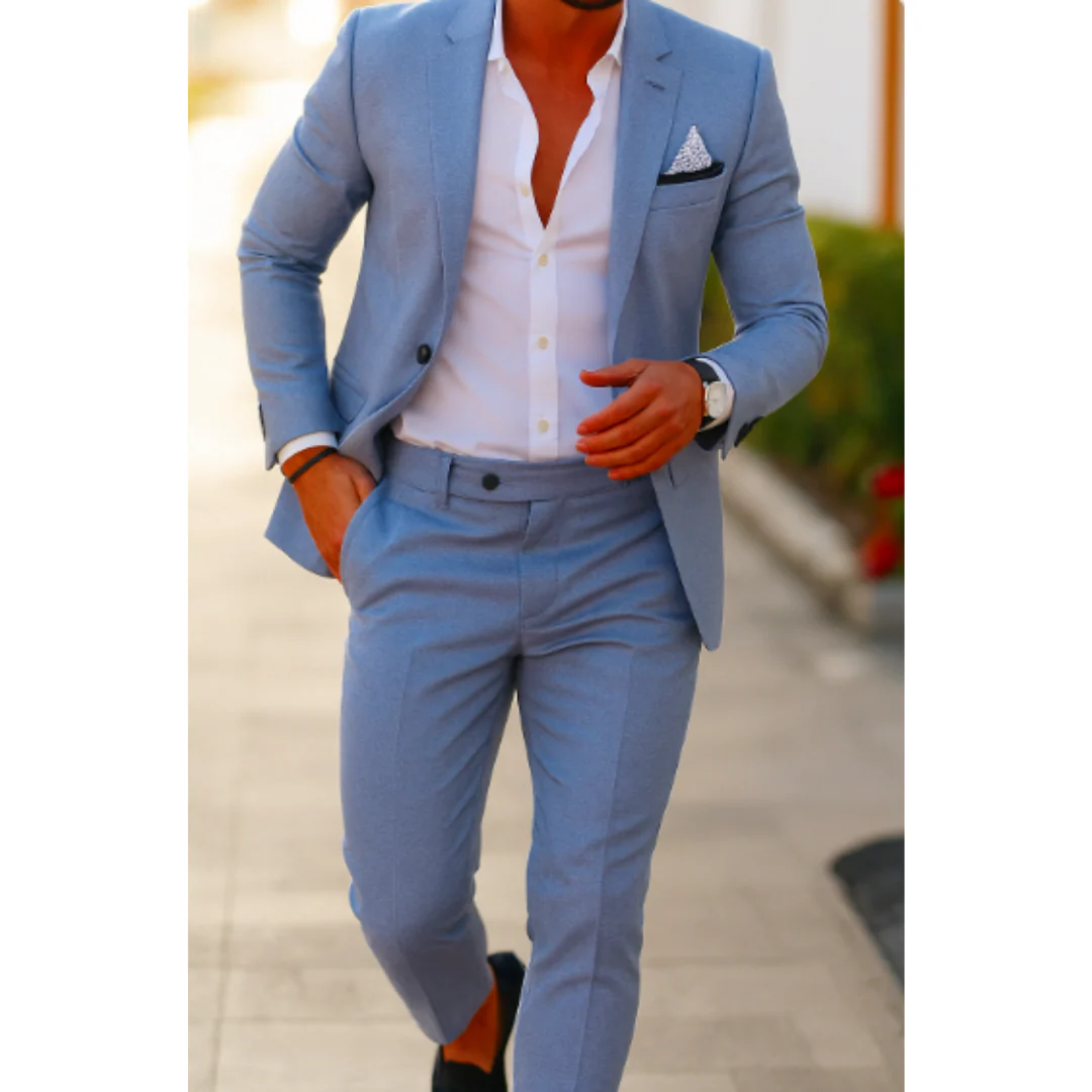 Herren-Sommeranzug im Zweiteiligen Set | leichte Ausführung - Image 9
