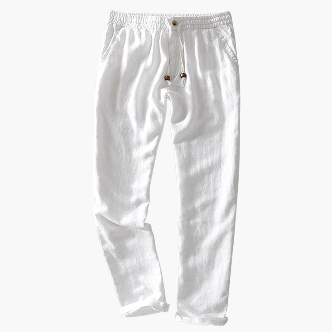 Herren Sommerhose mit elastischem Bund und Kordelzug - Image 3