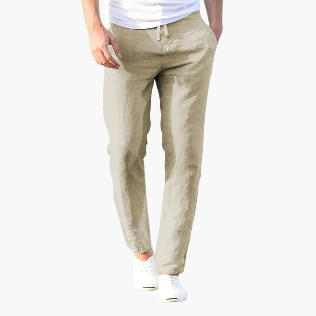 Herren Sommerhose mit Kordelzug und Seitentaschen - Image 2