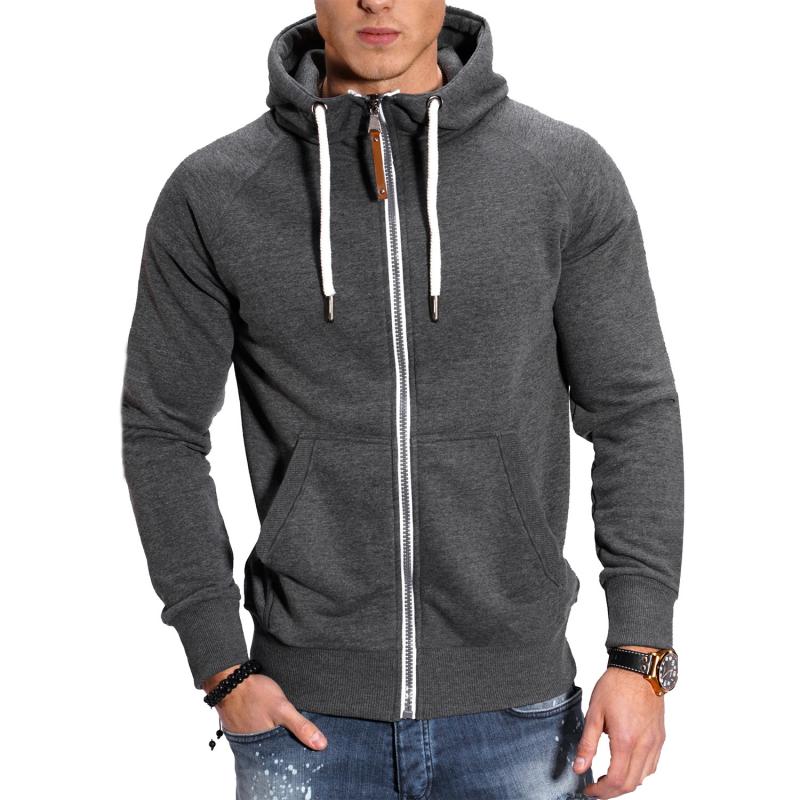 Herren Sportjacke mit Kapuze und Reißverschluss - Image 4