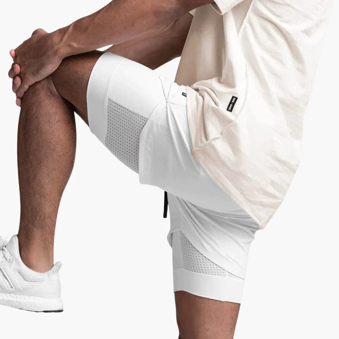 Herren Sportshorts mit Innenshorts und elastischem Bund - Image 14
