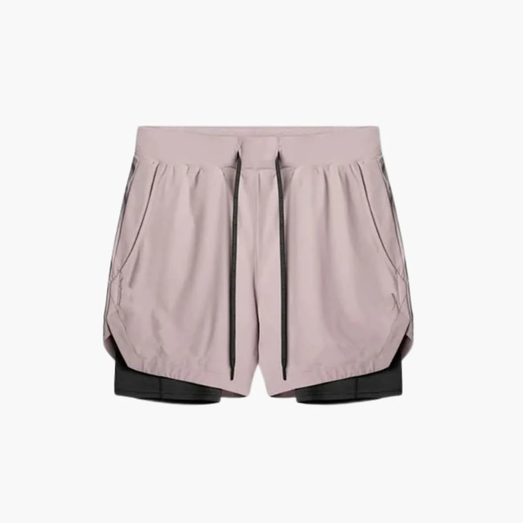 Herren Sportshorts mit Innenshorts und elastischem Bund - Image 7