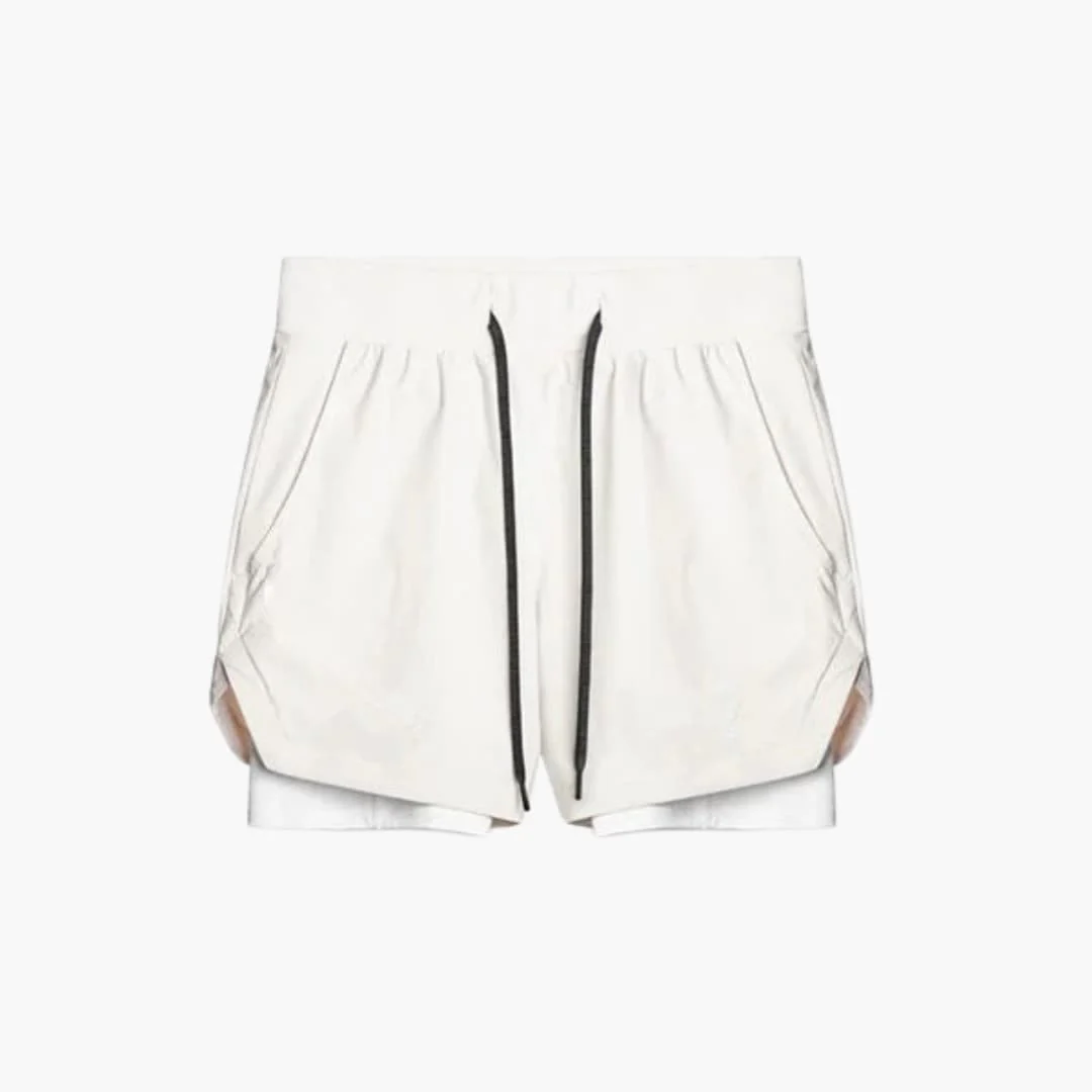 Herren Sportshorts mit Innenshorts und elastischem Bund - Image 8