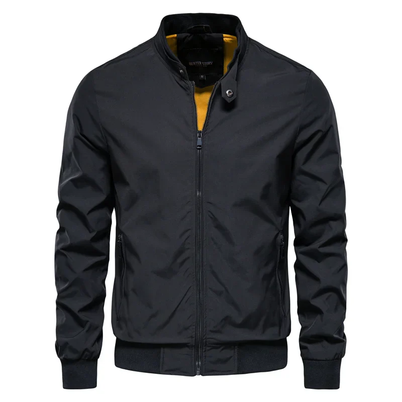 Herren Stehkragen-Mid-Season-Jacke - Image 2